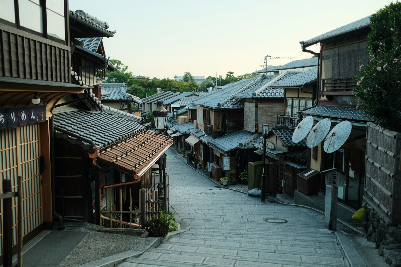 京都の伝統的な町並み